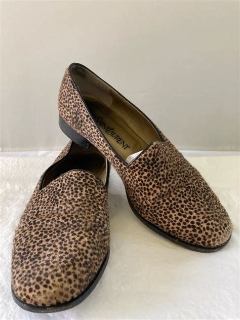 ysl leopard grane mens loafers|ysl loafers sale.